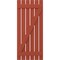 Ekena Millwork Americraft 6-Board (2 Batten) Wood Spaced Board-n-Batten Shutters w/ Z-Bar, ARW102SB623X77CLH, PR ARW102SB623X77CLH - alternate 7